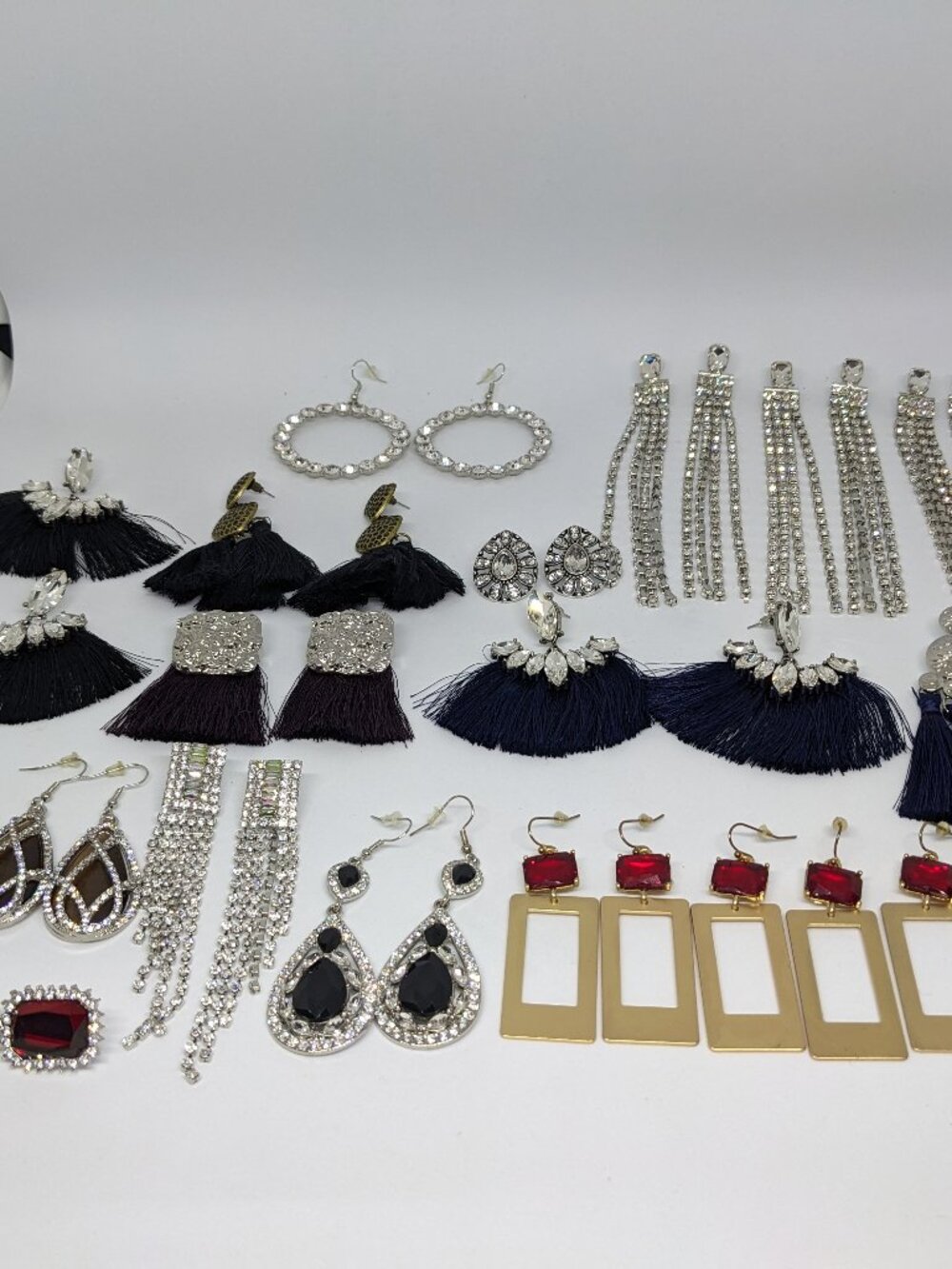 New! Paparazzi Bling Glitzy Tassle Multi Color Festive Earrings LARGE Bundle Lot
